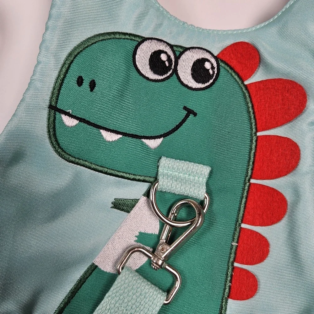 Dinosaur Safety Harness Toddler Mint Green Adjustable‎ Leash Walking Belt